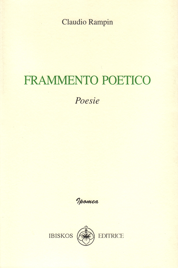Frammento Poetico. In copertina: disegno di Simone Ricci.