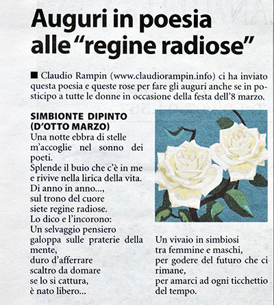 12 Marzo 2009: Corriere di Novara.