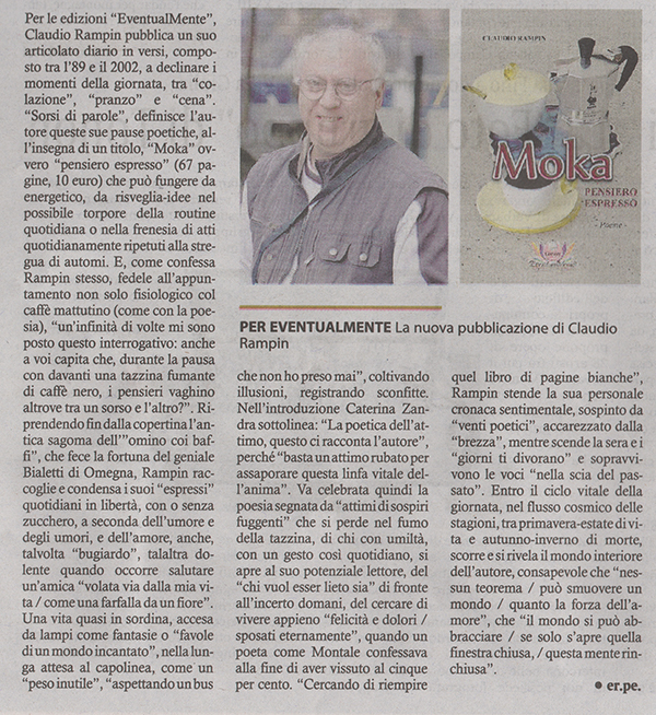 5 Ottobre 2020: Corriere di Novara.