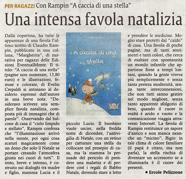 8 Ottobre 2018: Corriere di Novara.